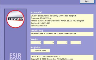 Načini plaćanja – nova verzija esira POS22